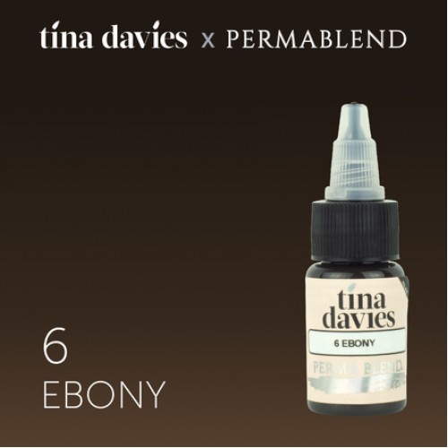 Perma Blend "Tina Davies 'I Love INK' 6 Ebony" 15 мл
