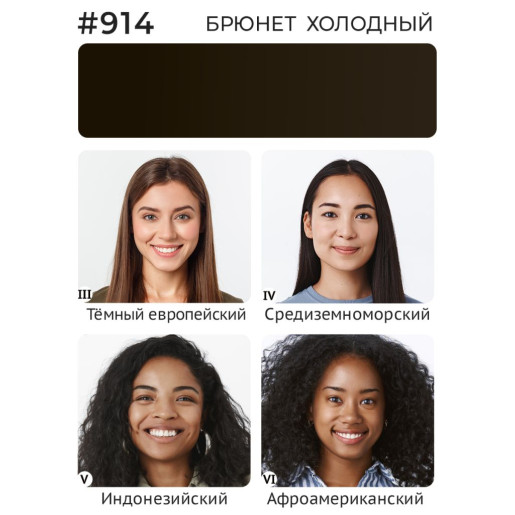NE Pigments - #914 Брюнет холодный
