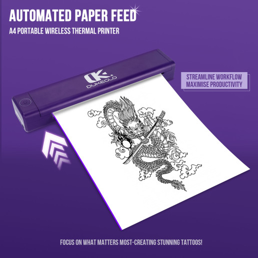Принтер термо-трансферный беспроводной DUKE H2