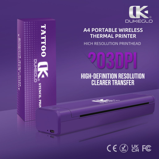 Принтер термо-трансферный беспроводной DUKE H2