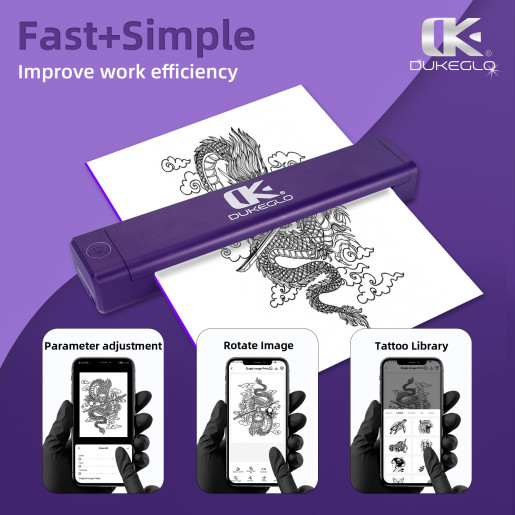 Принтер термо-трансферный беспроводной DUKE H2