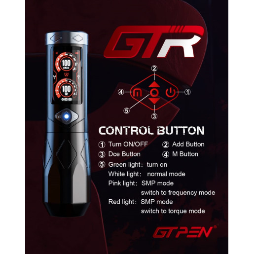 Тату машинка Ava GTR Беспроводная