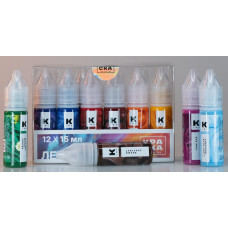 КРАСКА tattoo ink - Сет "Летний" (12шт. - 15 мл)